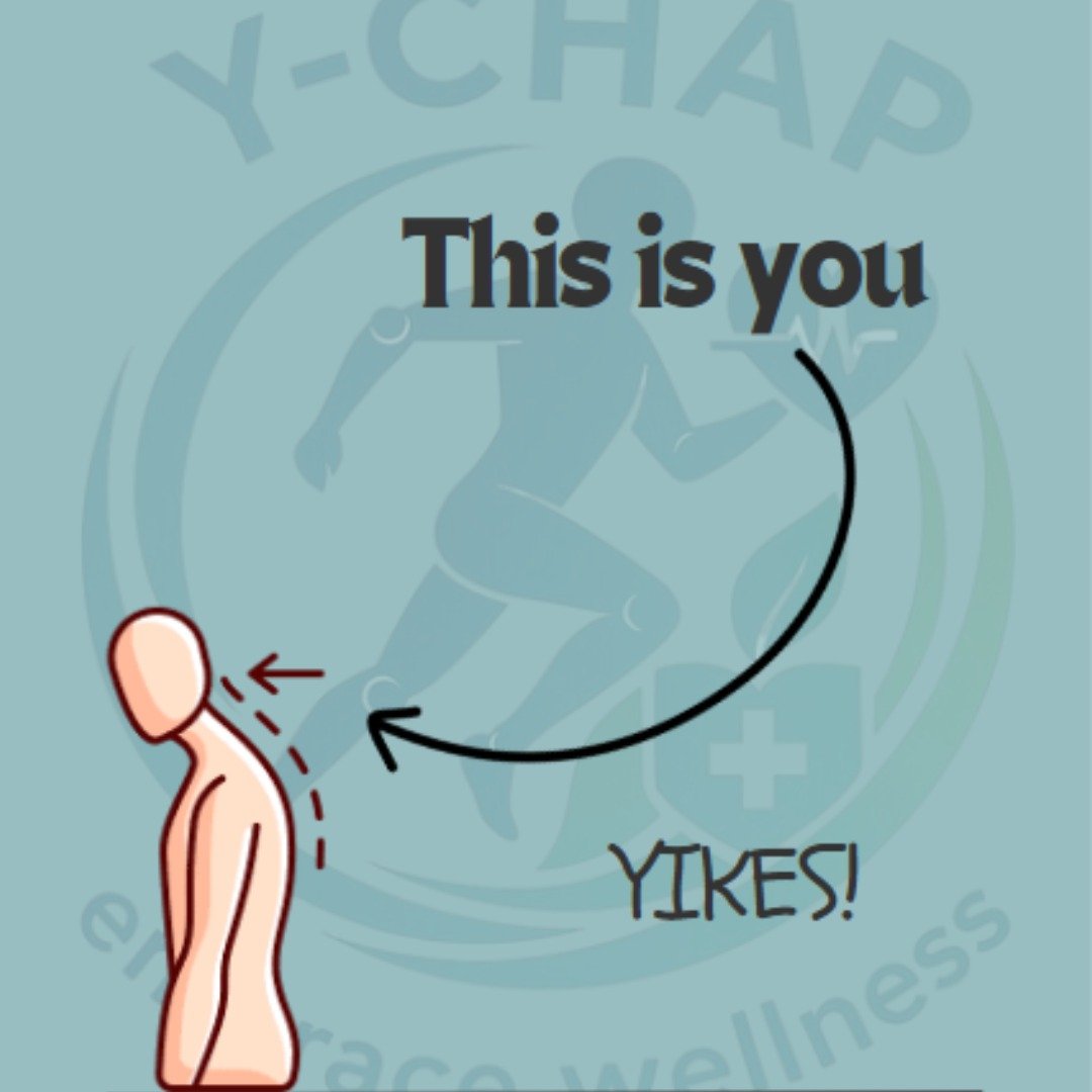 This is your reminder to stop looking like a shrimp.😏

#posturecheck #fixyourposture #healthawareness #fitnesstips #spinegoals #bodyalignment #healthylifestyle🍎 #naturalwellness #ergonomics #movebetter #awarenesspost #YCHAP