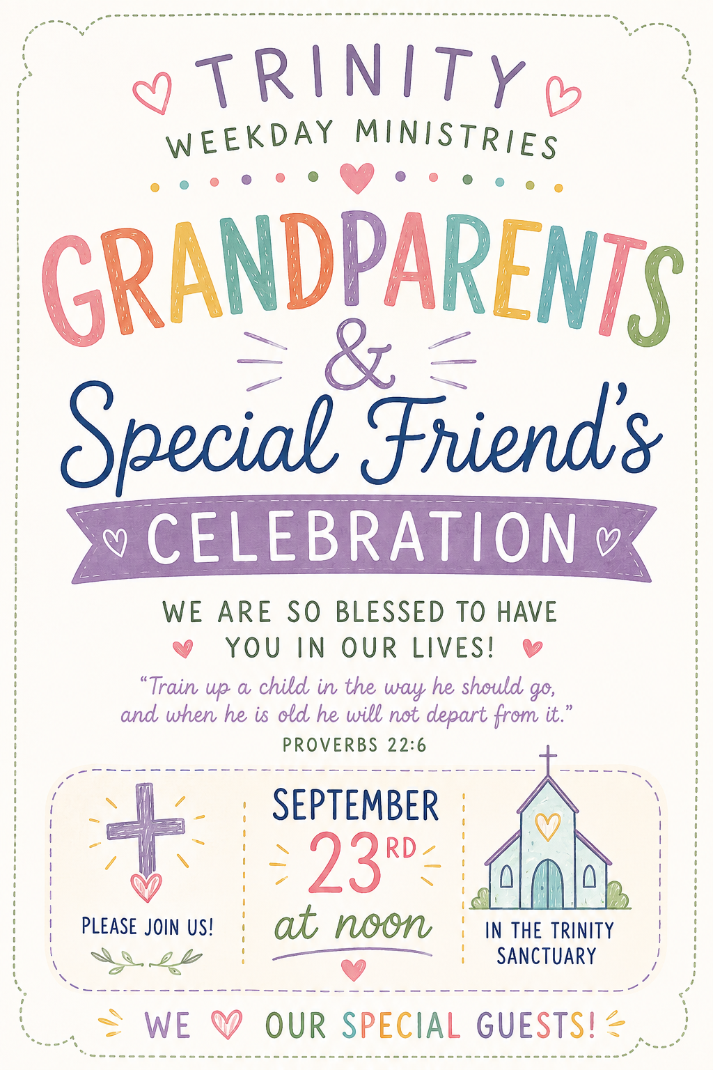Grandparents and Special Friend's Chapel