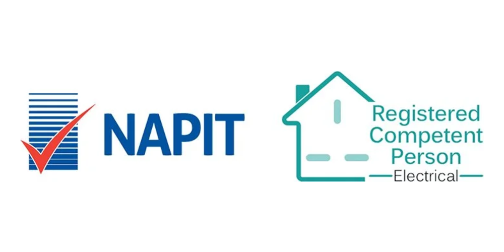 NAPIT and Registered Competent Person Electrical logos