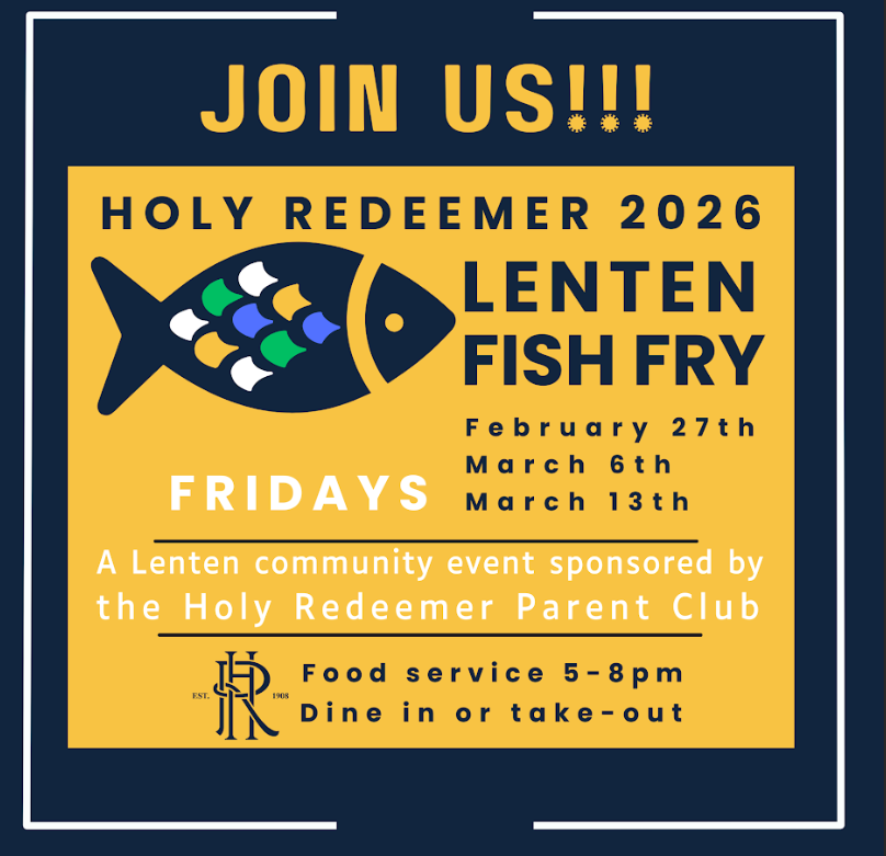 Holy Redeemer Fish Fry 