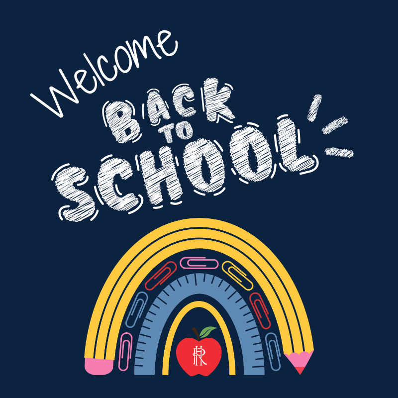 First Day of School - Full Day for 1st - 8th Grade &amp; a Half Day for Kindergarten (12:30 PM)