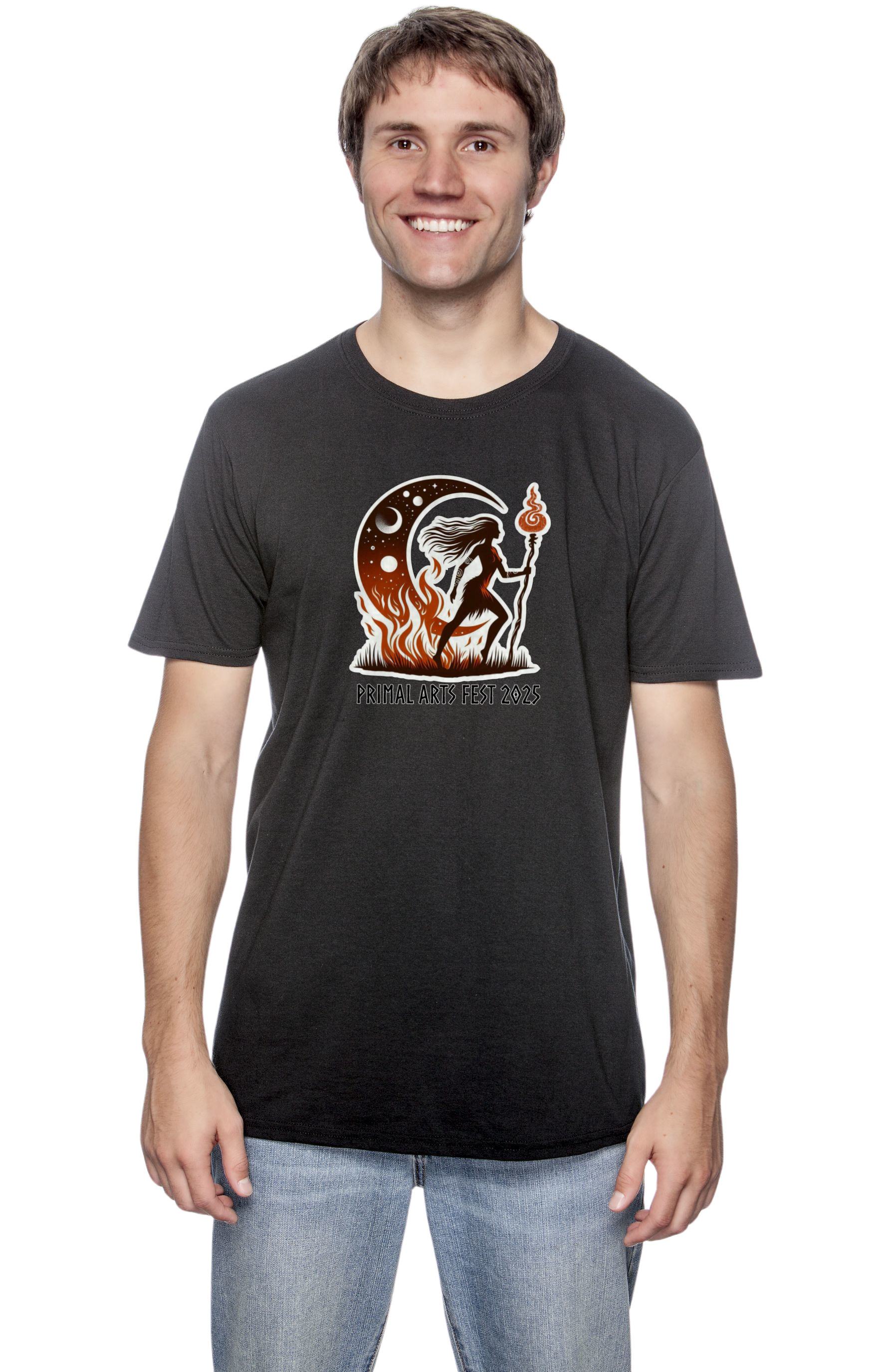 PAF 25 Shirt- Black Front.png