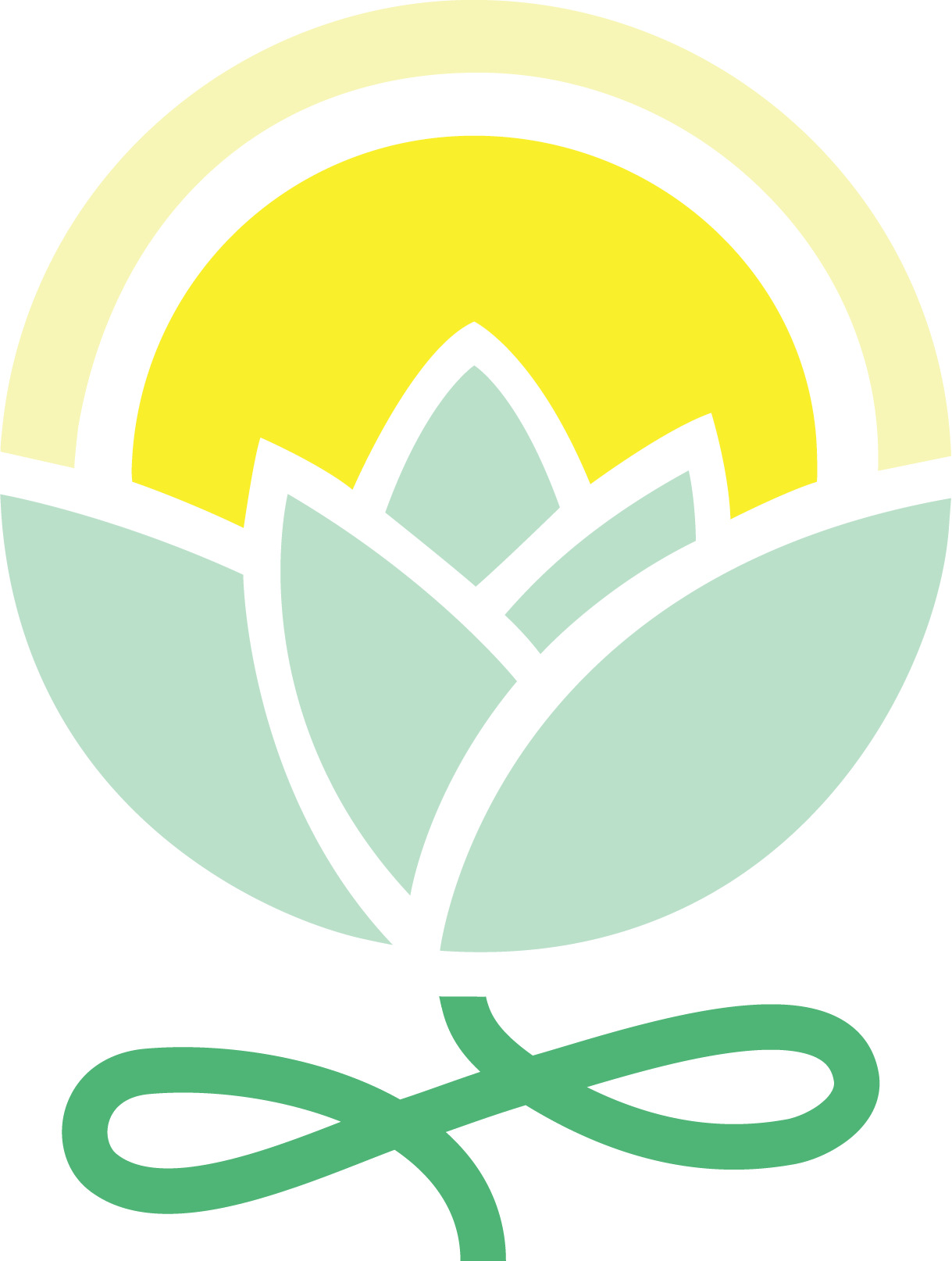 Lotus Primary Care - lotus flower rising sun logo