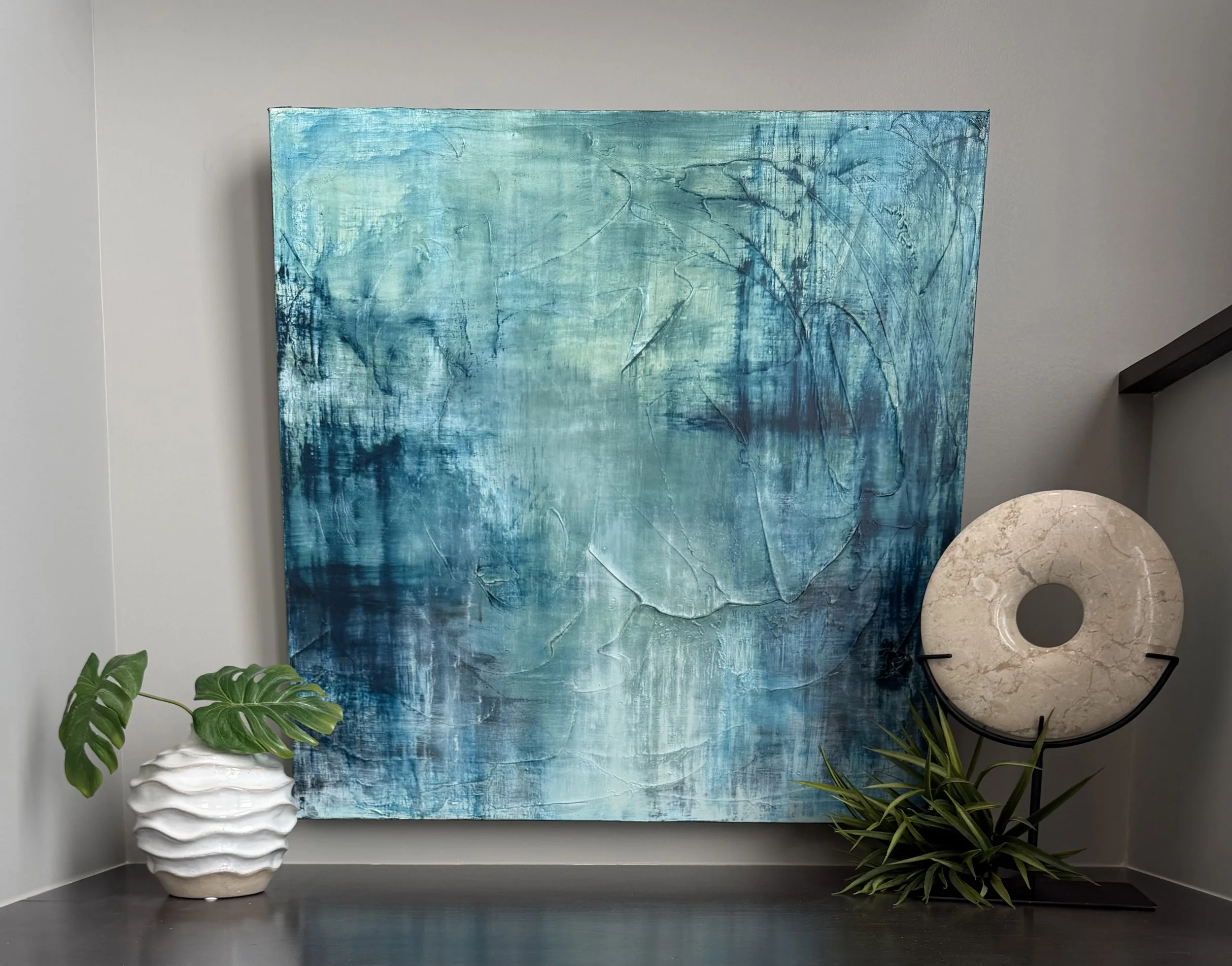 Blue Lagoon
24in x 24in, Acrylic Canvas