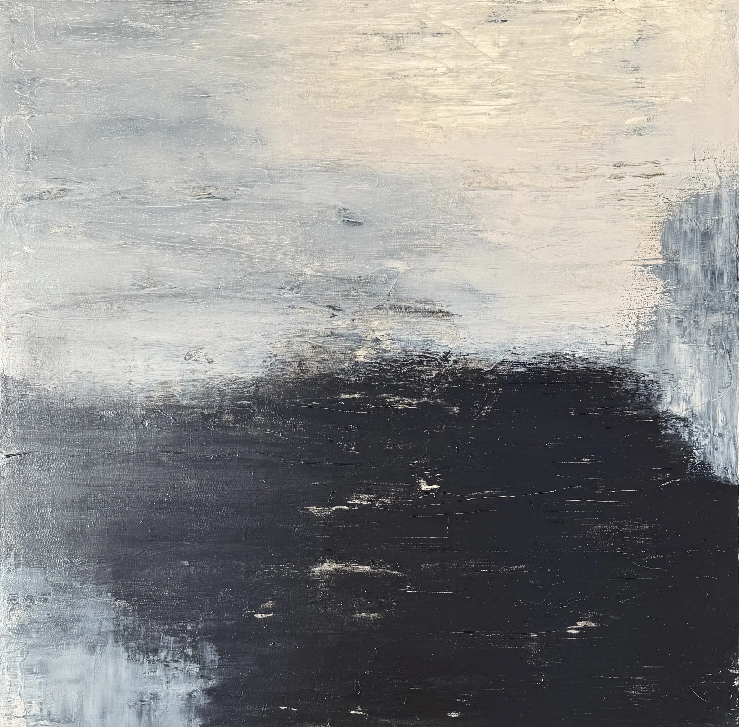 The Weight Of Silence
36in x 36in, Acrylic Canvas