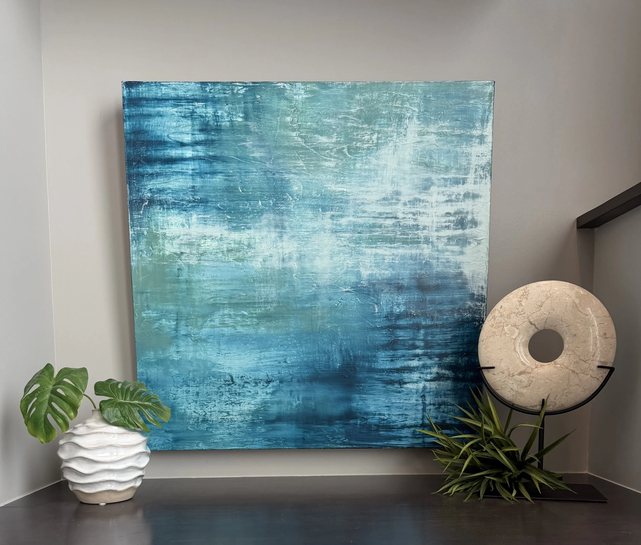Peaceful Thoughts
24in x 24in, Acrylic Canvas