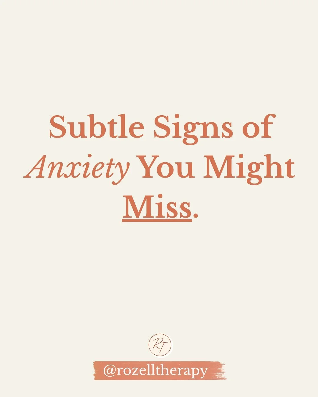 Anxiety doesn&rsquo;t always look like panic or fear &mdash; sometimes it hides in the way you move through everyday life. It can sound like constant apologies, feel like tight shoulders, or show up as the urge to control small things just to feel sa