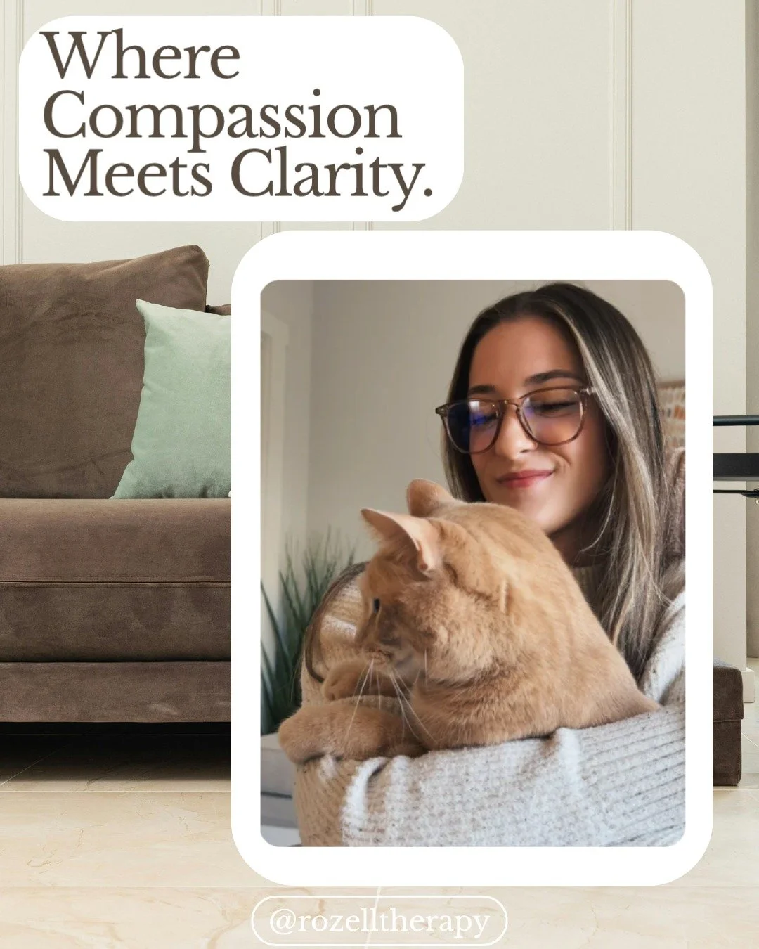 I&rsquo;ve shared more about my approach, specialties, and what therapy with me looks like over on my website. If you&rsquo;re curious or thinking about starting therapy, head over to check it out, it&rsquo;s all there in one place. rozelltherapy.com