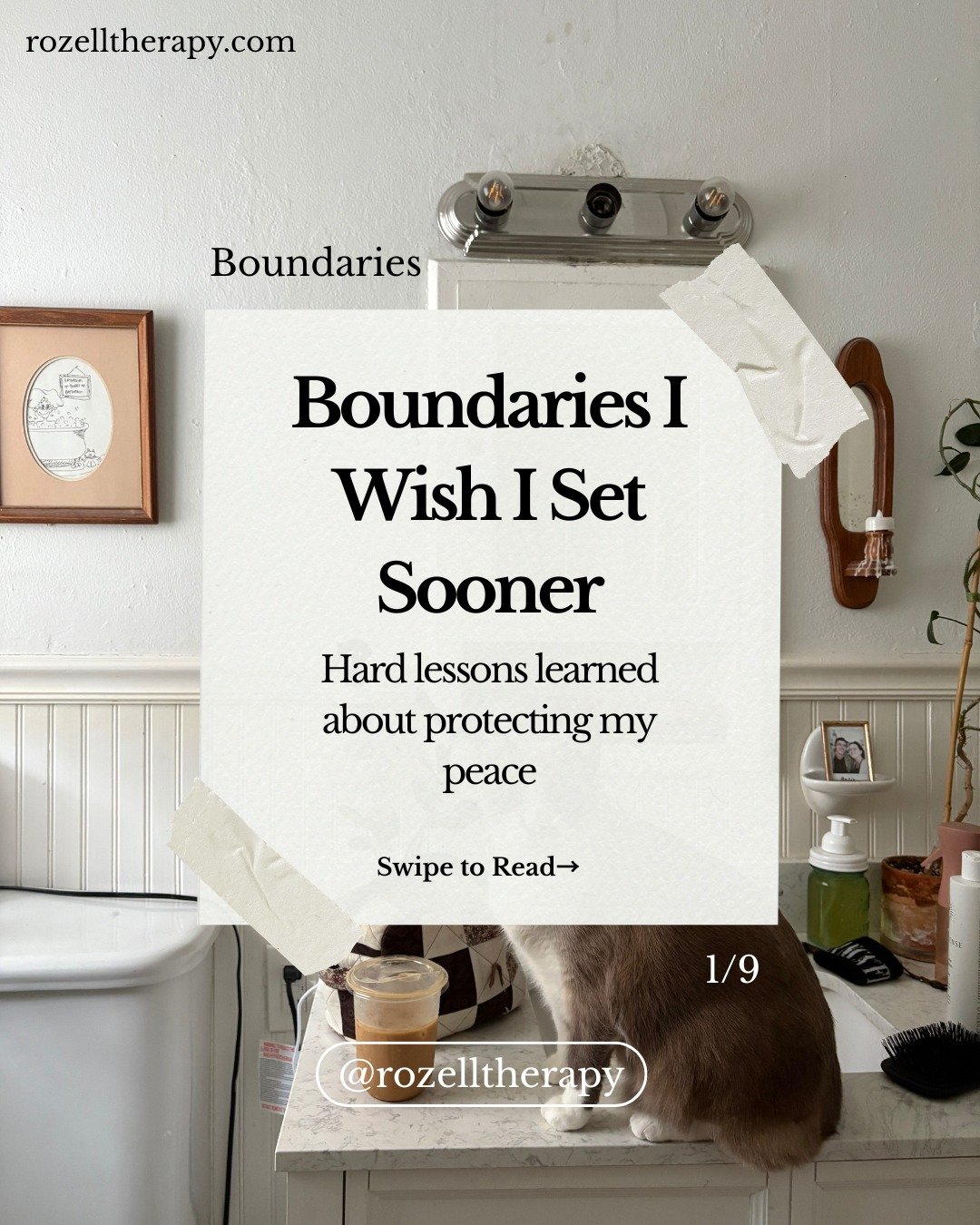 The boundaries I avoided setting cost me the most. 💭

For the longest time, I thought being "good" meant being available, accommodating, and flexible with everyone, except myself. I thought setting boundaries made me difficult, selfish, or