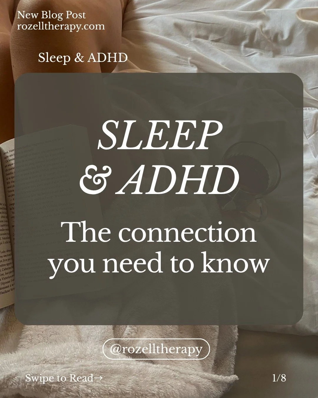 If you have ADHD and struggle with sleep, you're not alone. 70% of people with ADHD have a diagnosed sleep disorder and the connection runs deep. 
Swipe to see the stats that might finally explain why you can't fall asleep, stay asleep, or wake up fe