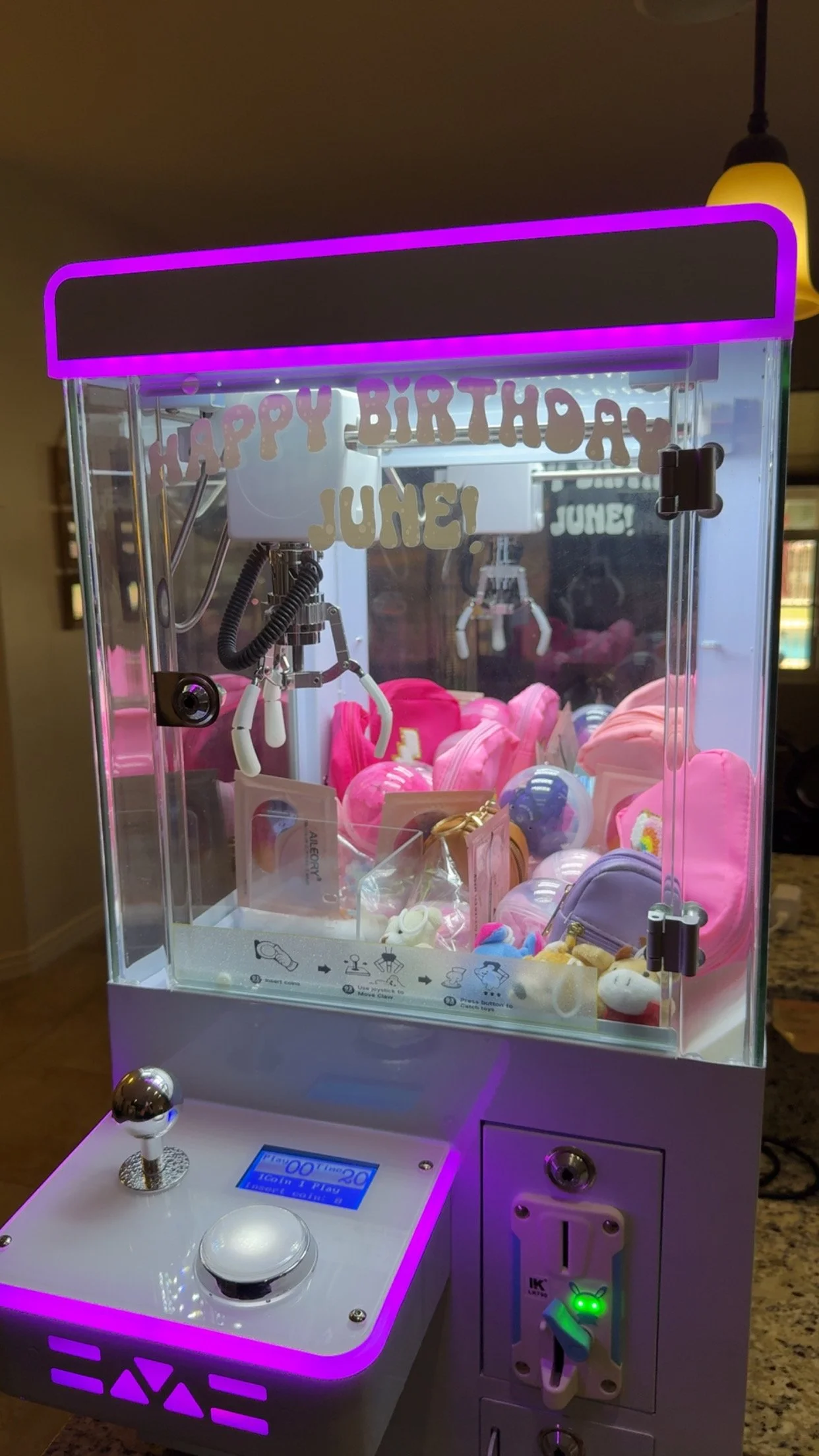 Personalized Claw Machine
