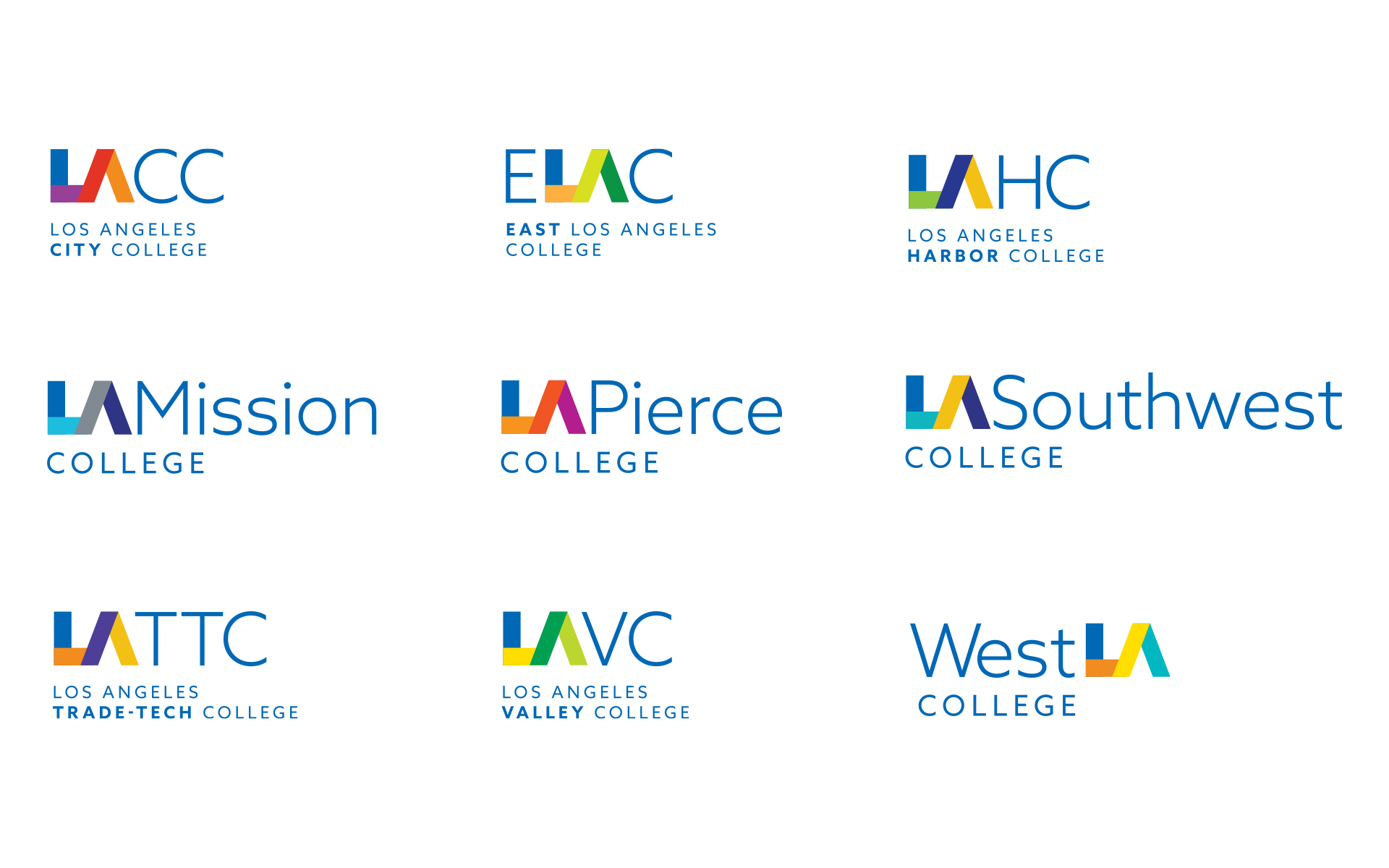 LACCD Campus Logos
