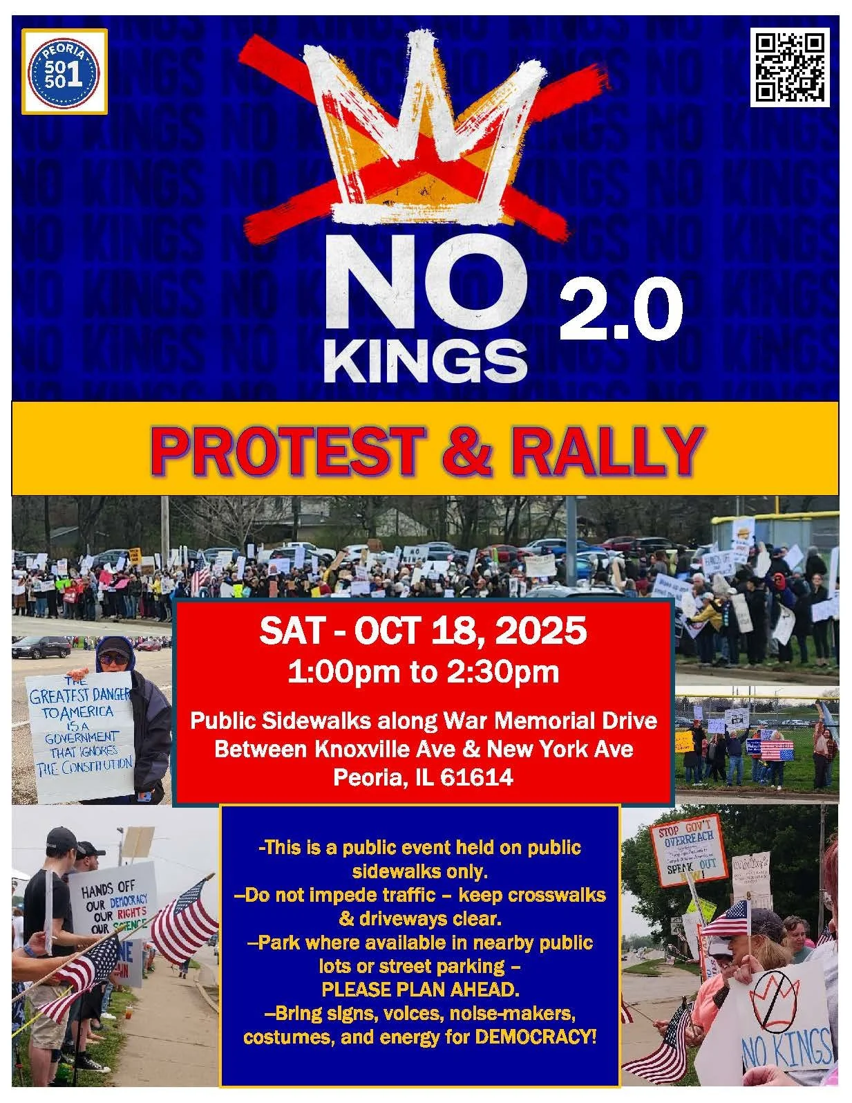 No Kings Rally - Peoria