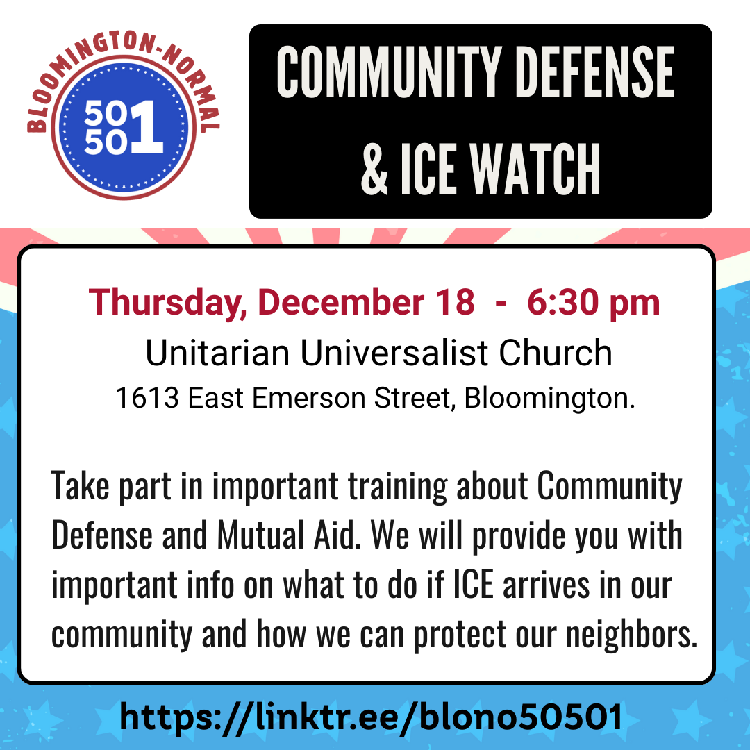Community Defense and ICE Watch Training