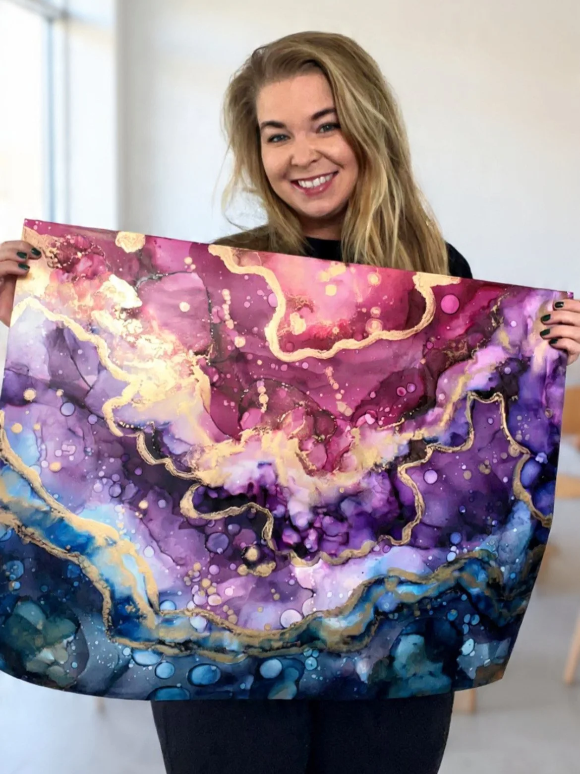 'Big Three Aura: Sun, Moon & Rising Signs’ Painting & Reading Included (Using Your Birth Chart)