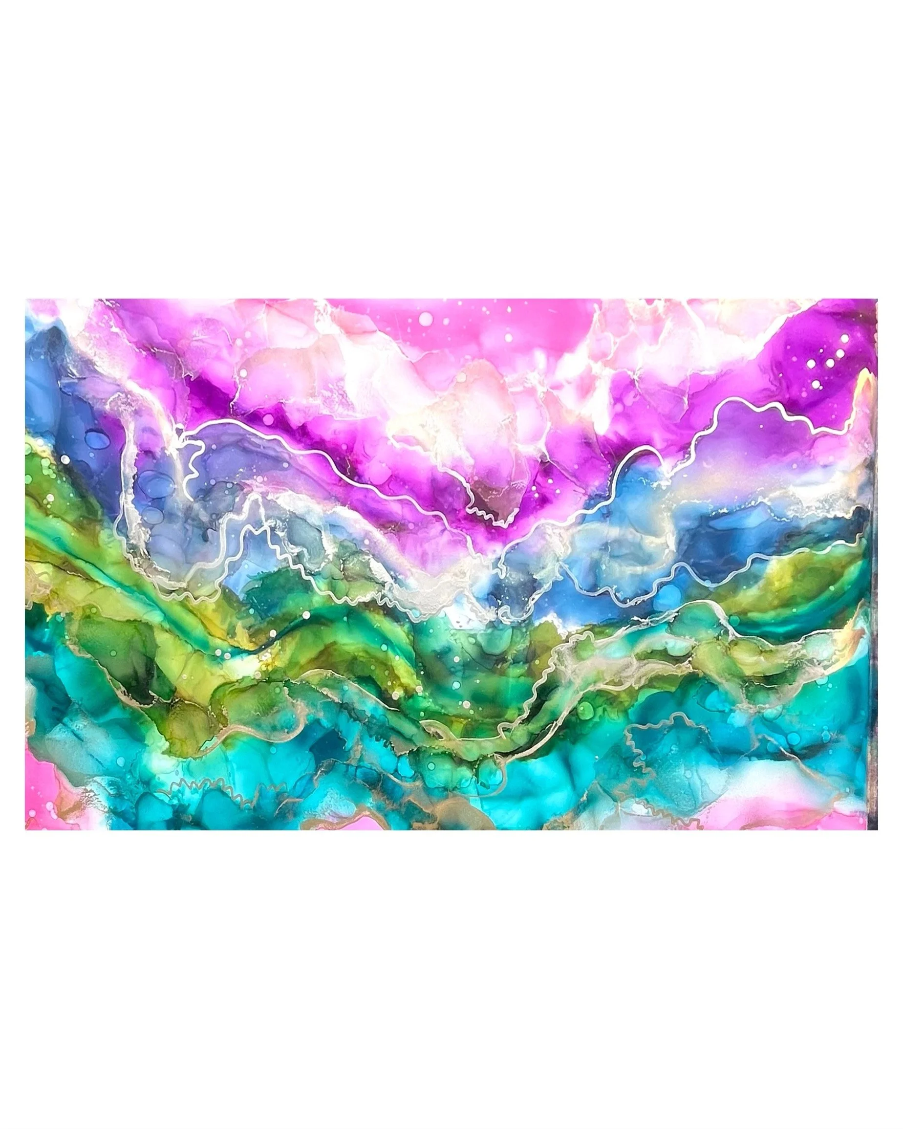 ‘Family Aura’ Painting & Reading Included (Using Your Photos Together, Birthdays, & Sun Signs)