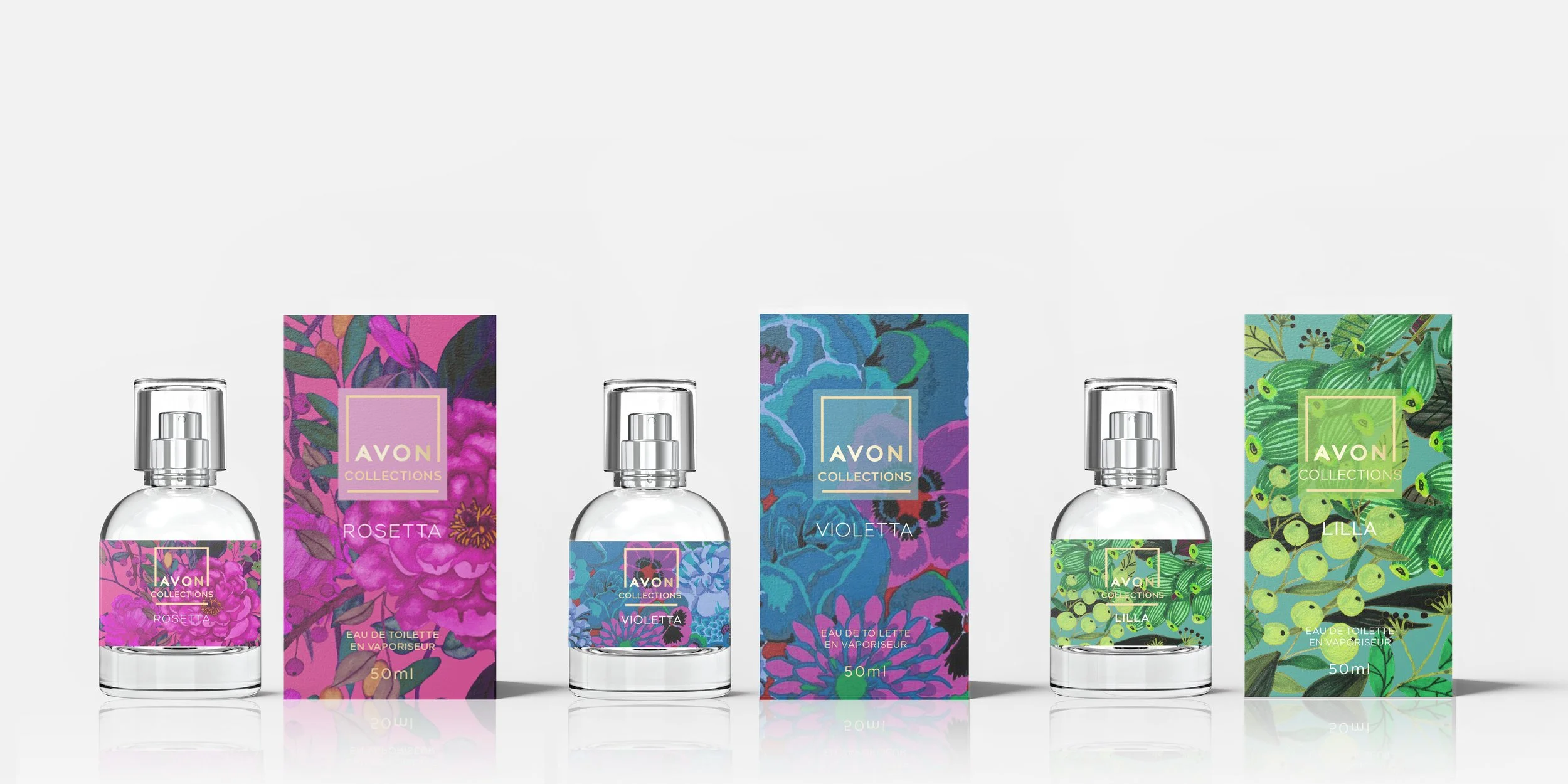 Avon  | Collections | Packaging Design