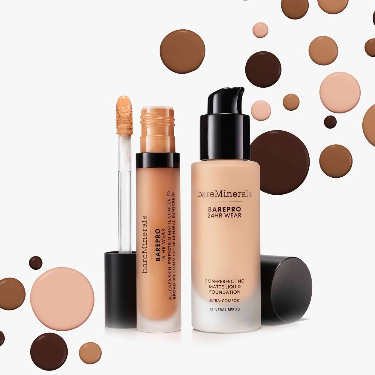 Bare Pro Liquid Foundation | Concealer | Photo Art Direction | Packaging Design