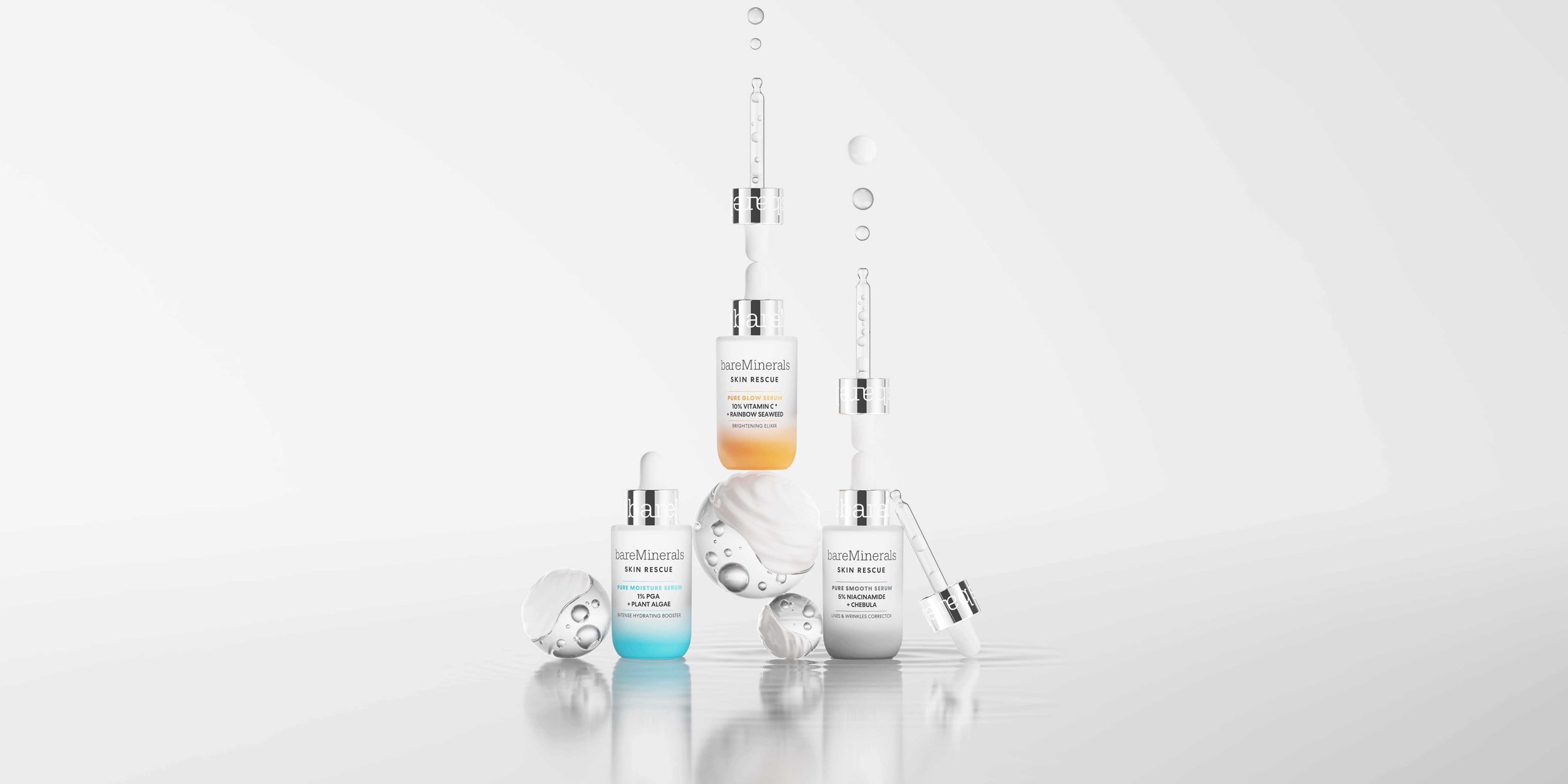 BareMinerals  |  Skin Rescue Serums