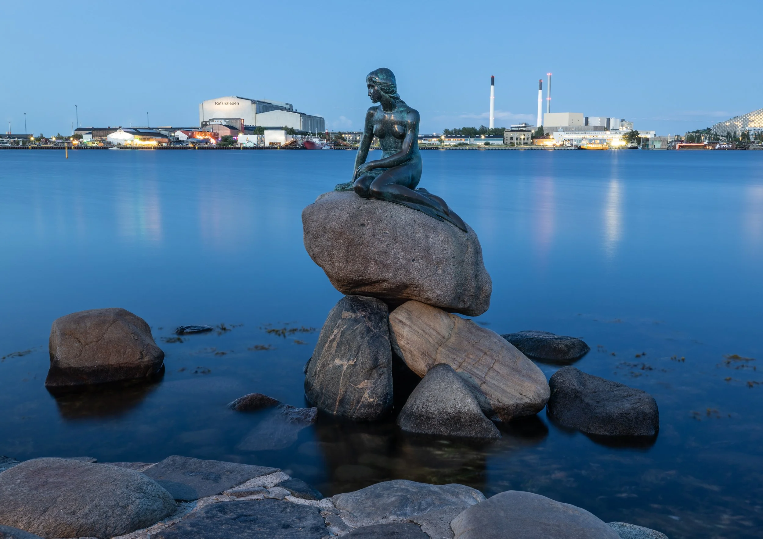 The Little Mermaid, Edvard Eriksen, 1913 - Copenhagen
