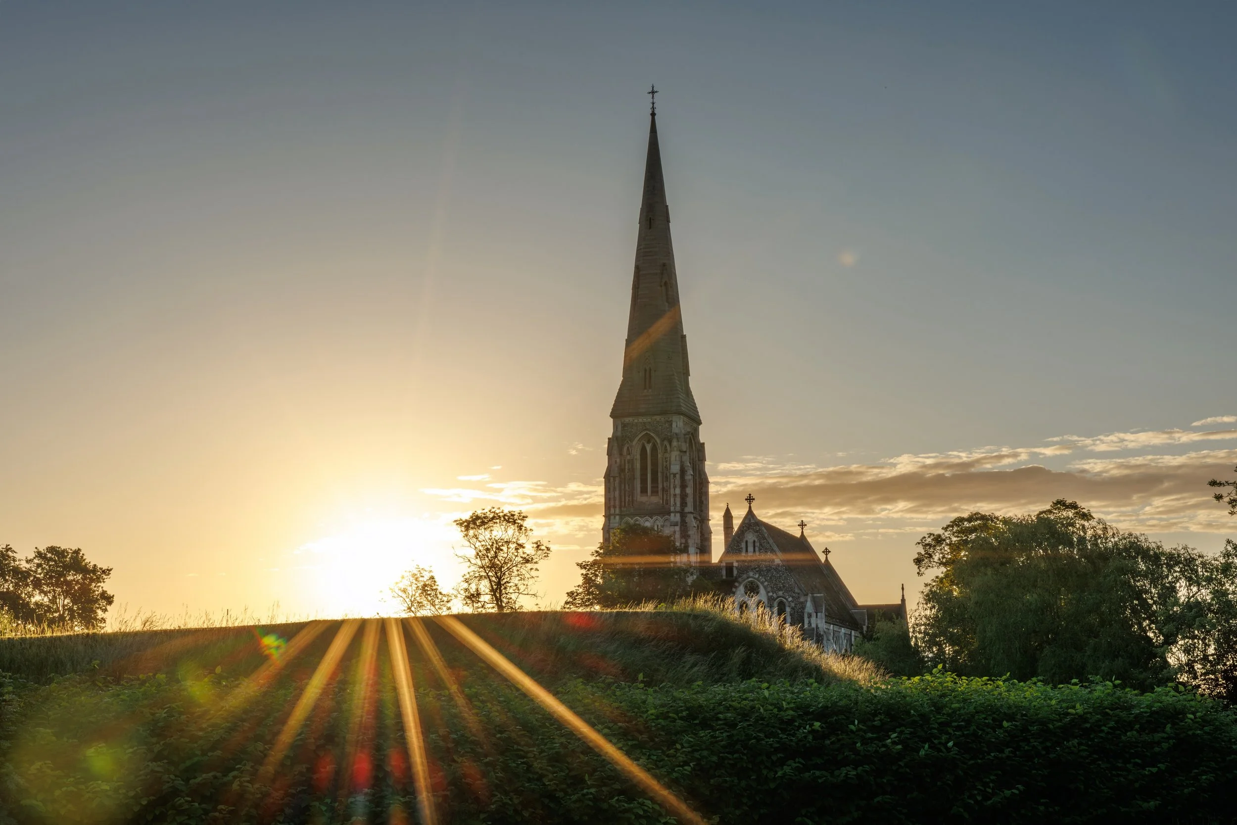 Sunrise at Kastellet