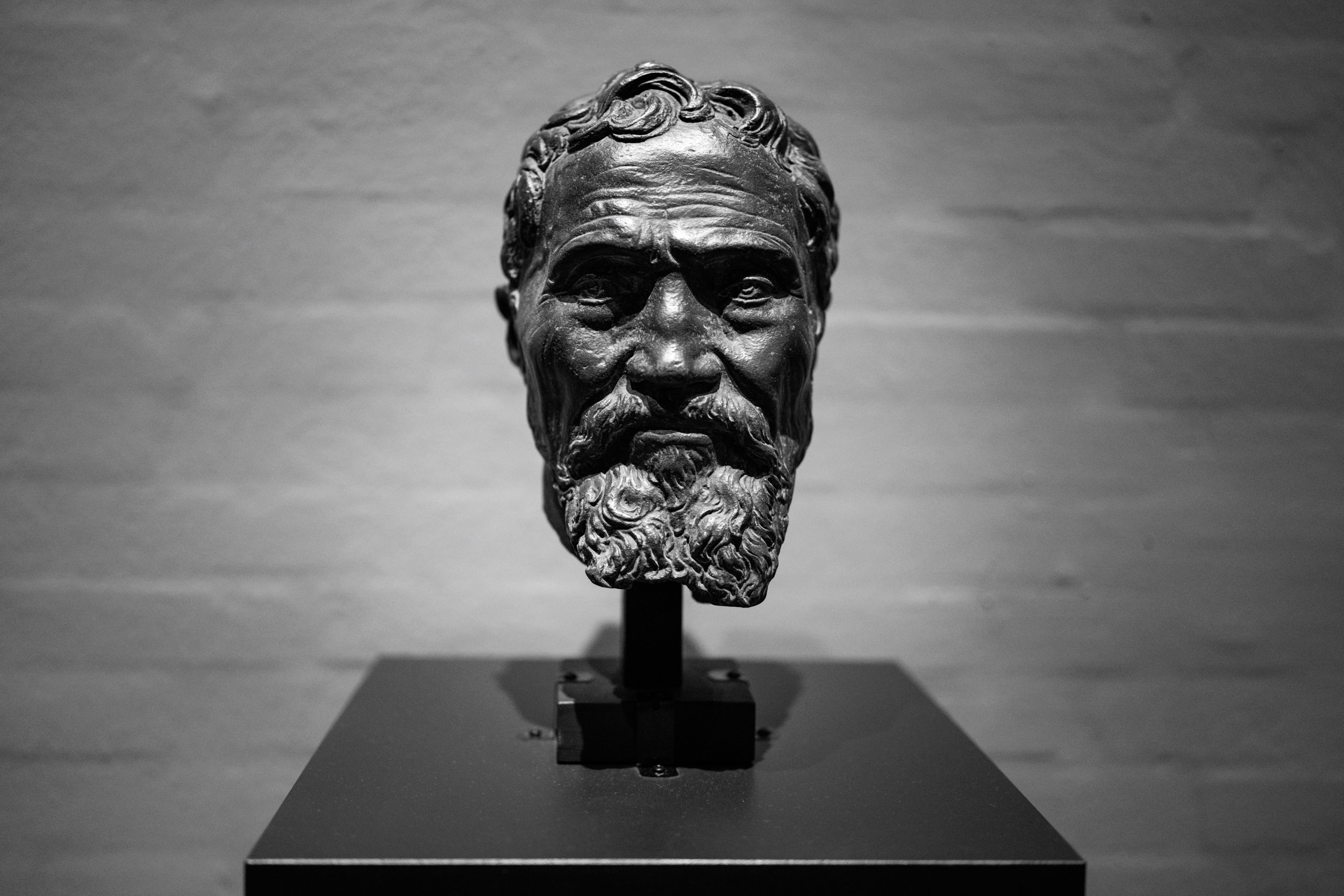 Bust of  Michelangelo Buonarroti, Daniele da Volterra, 1566 - Copenhagen 