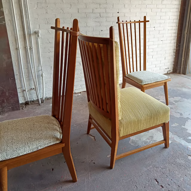 Unique Bas van Pelt high back chairs, set-2 12.png