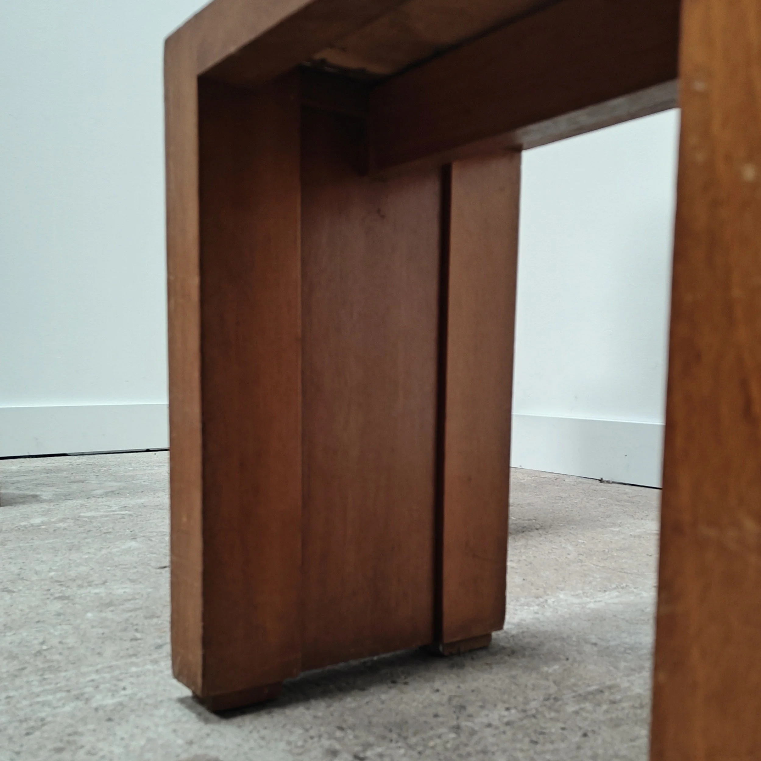 Art Deco stool with leather seat 6.jpg