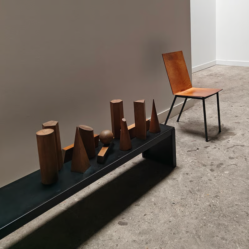 Dark steel rectangular coffee table or low sidetable 10.png