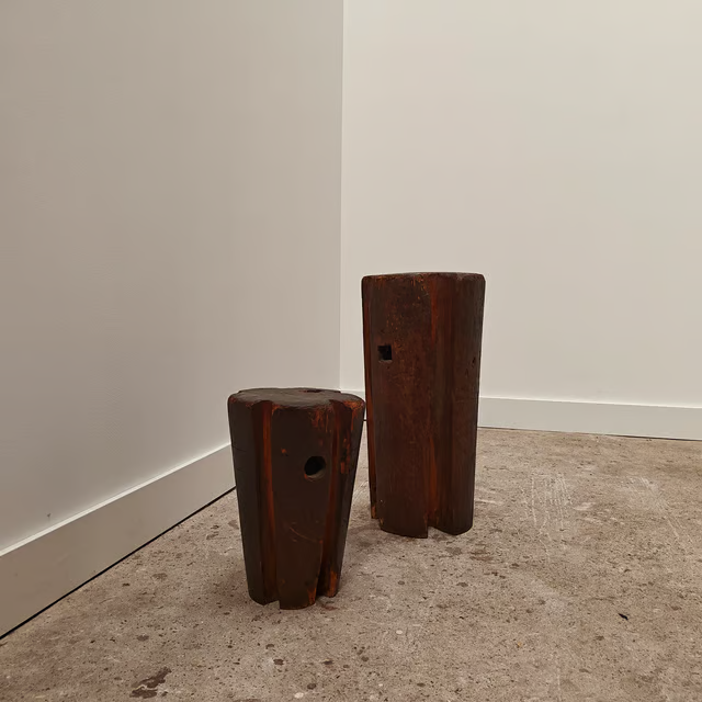 Antique wooden wabi sabi pedestals 4.png