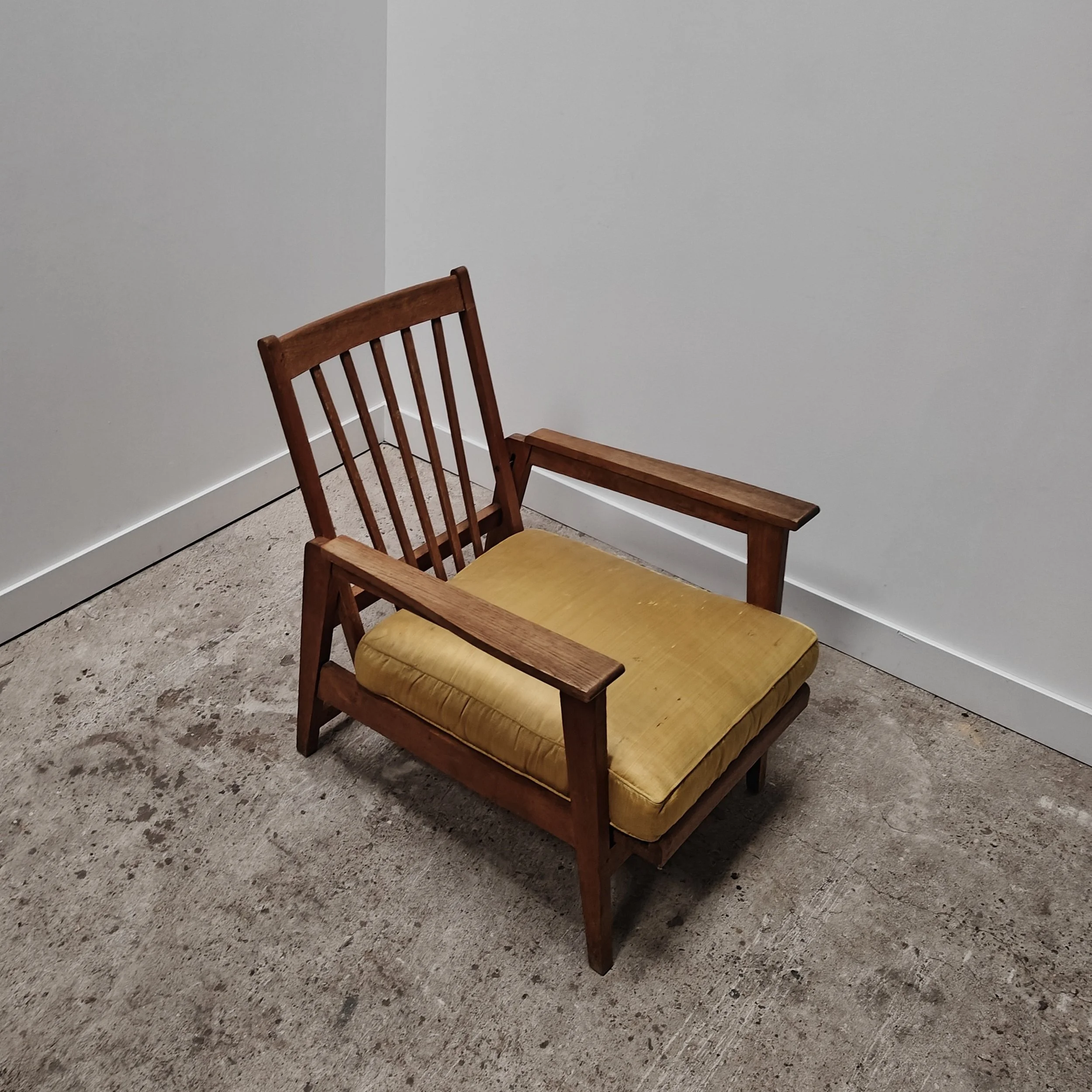 Frensch reconstruction armchair with adjustable backrest 1950 7.jpg