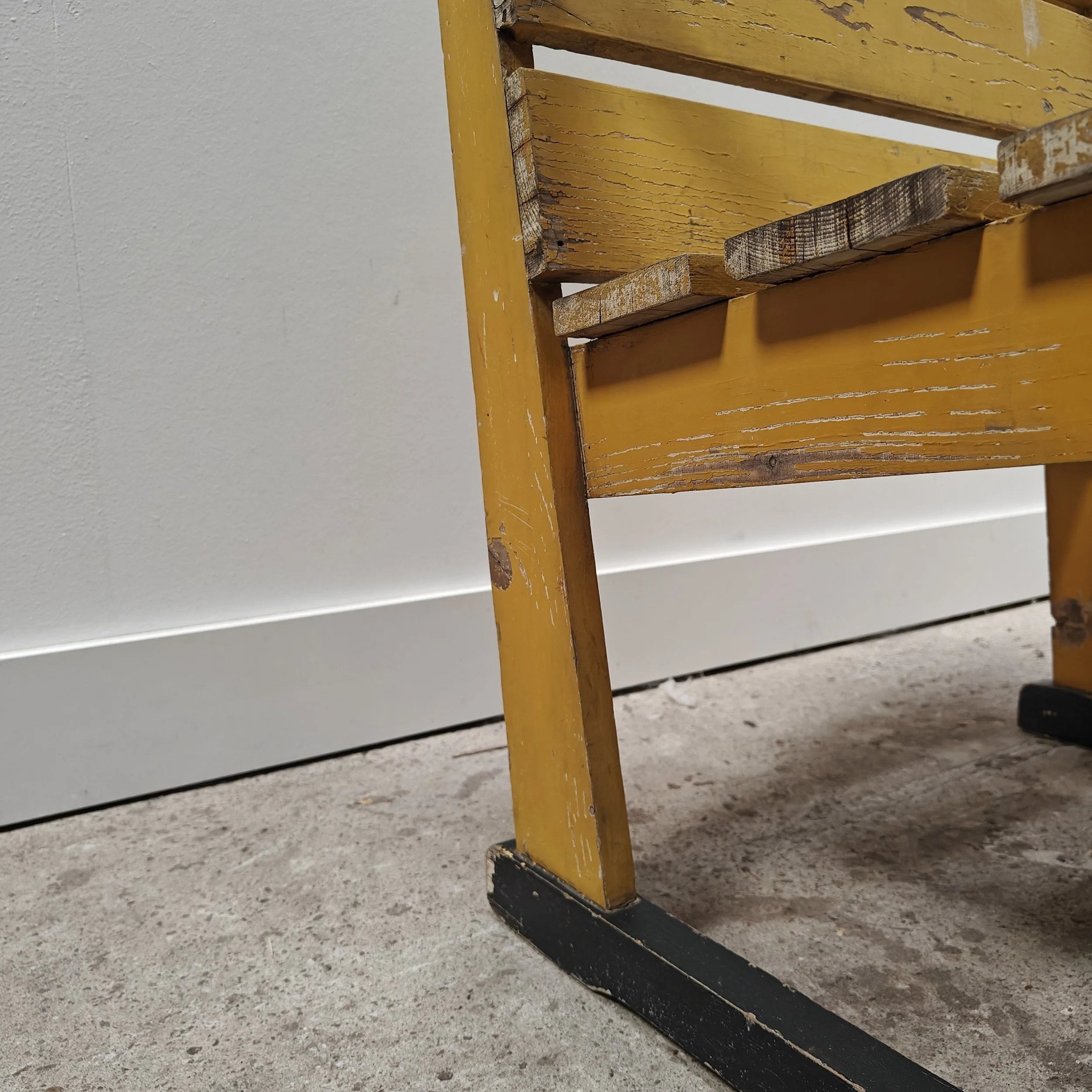 Haagse school armchair in original yellow 5.jpg