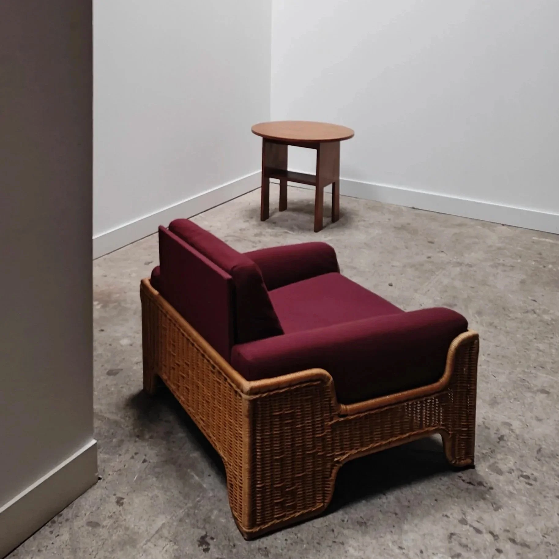 Modernist rattan armchair by Gebr Jonkers model Pistato1.jpg