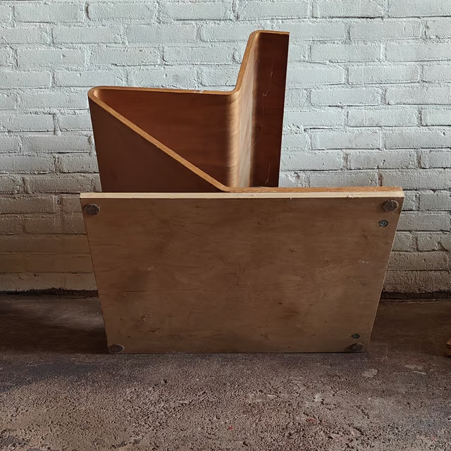 Unique sculptural plywood chairs Studies from the 1970's 9.png