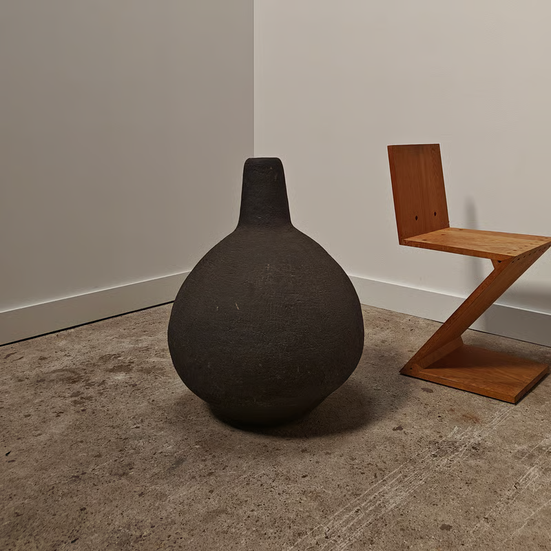 XL vase, studio made in the 1960s