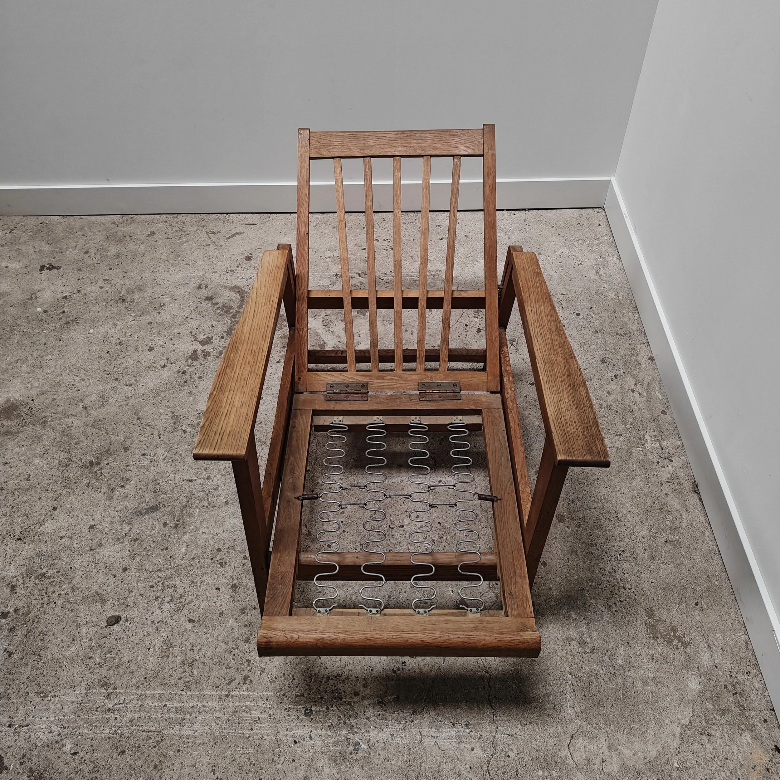 Frensch reconstruction armchair with adjustable backrest 1950 6.jpg