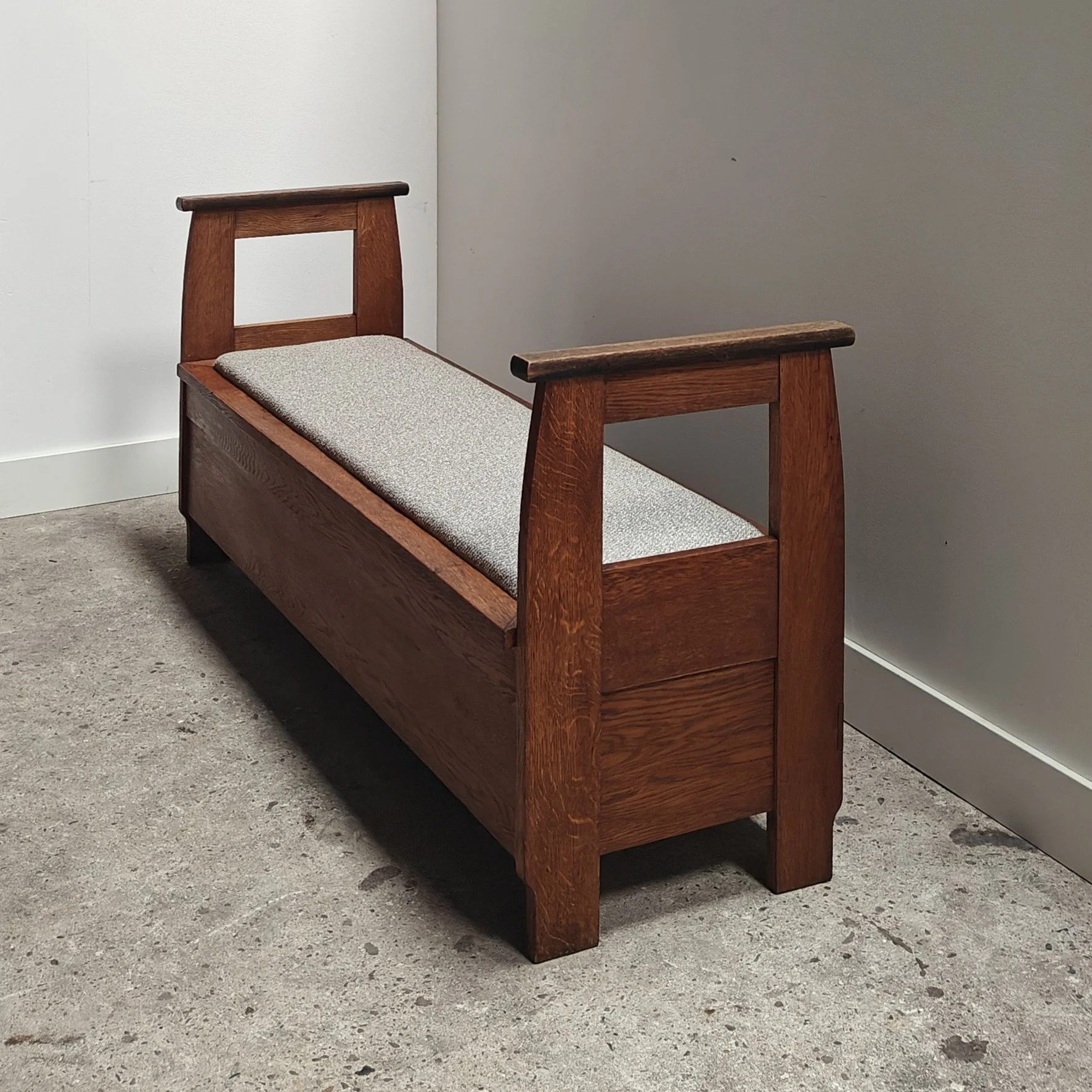 Rare Haagse school bench with storage space 7.jpg