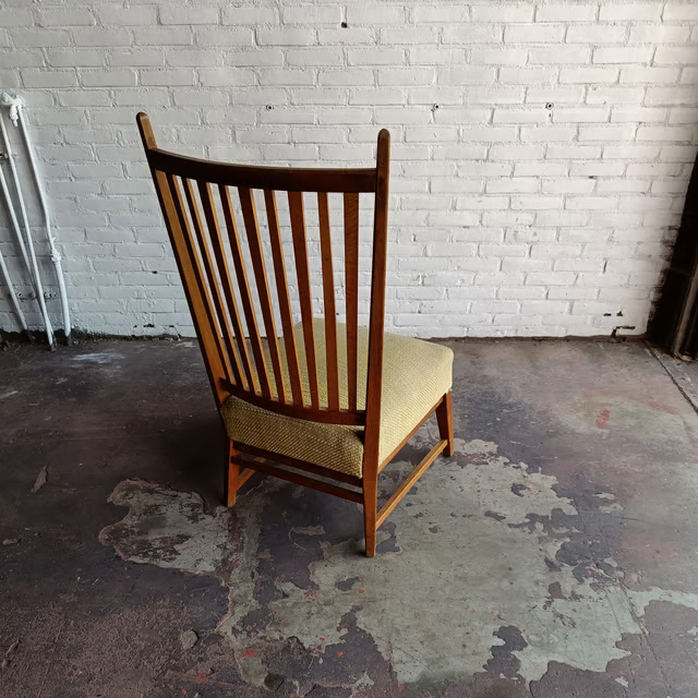 Bas van Pelt easy chair 1940's, back view