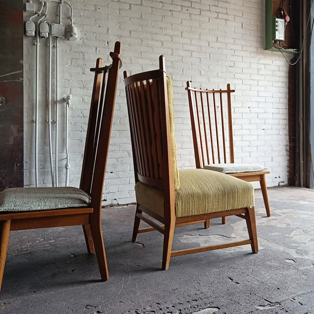 Unique Bas van Pelt high back chairs, set-2 10.png