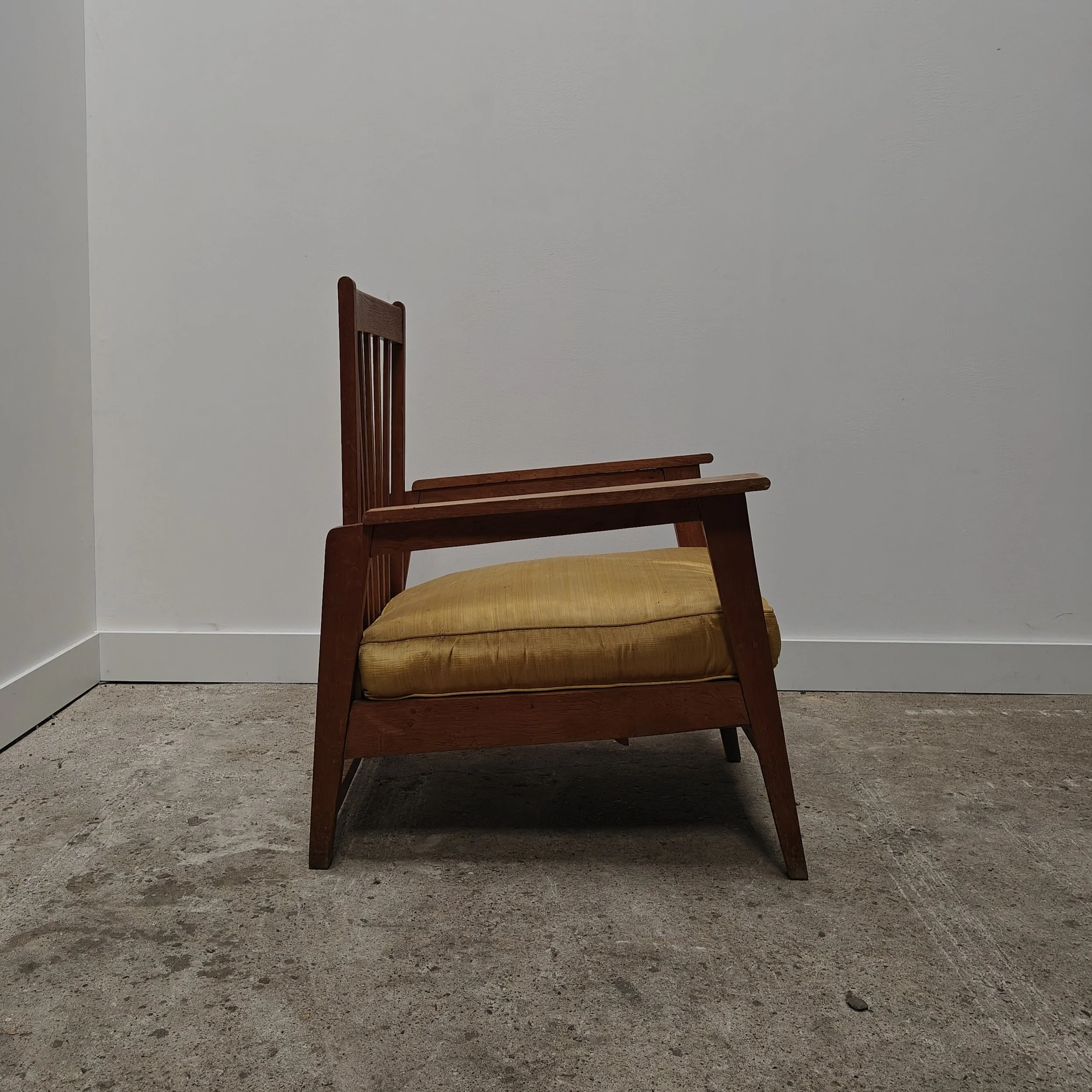 Frensch reconstruction armchair with adjustable backrest 1950 1.jpg