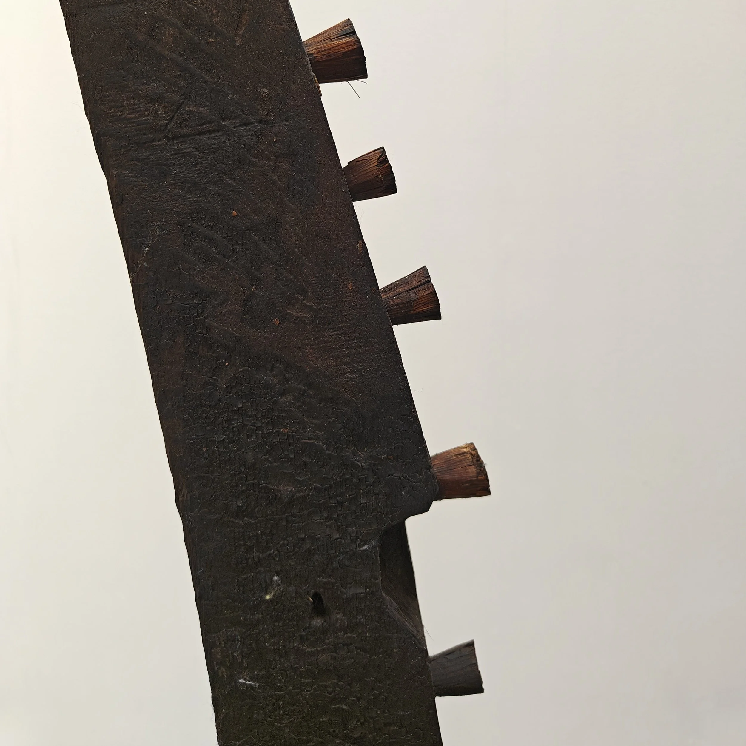 Sculpural beam from 1800s