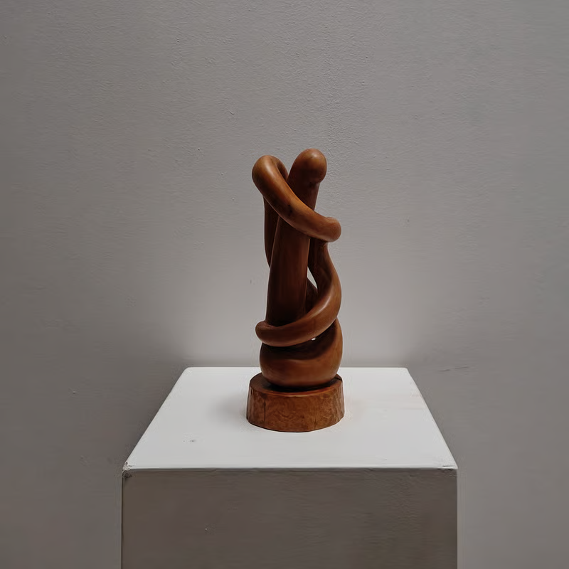 Organic wooden sculpture 1996