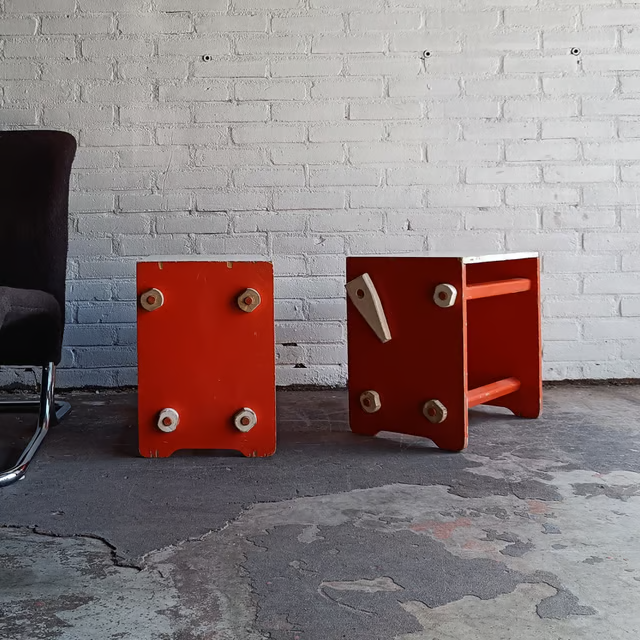 Early plywood 'reconstruction' set