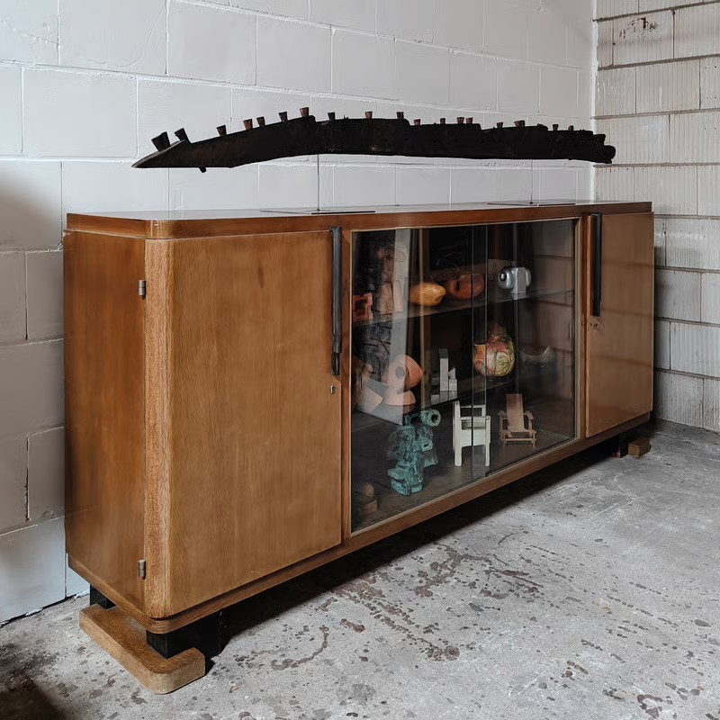 Sculpural beam from 1800s