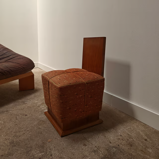 Art deco stool with stylish backrest 7.png