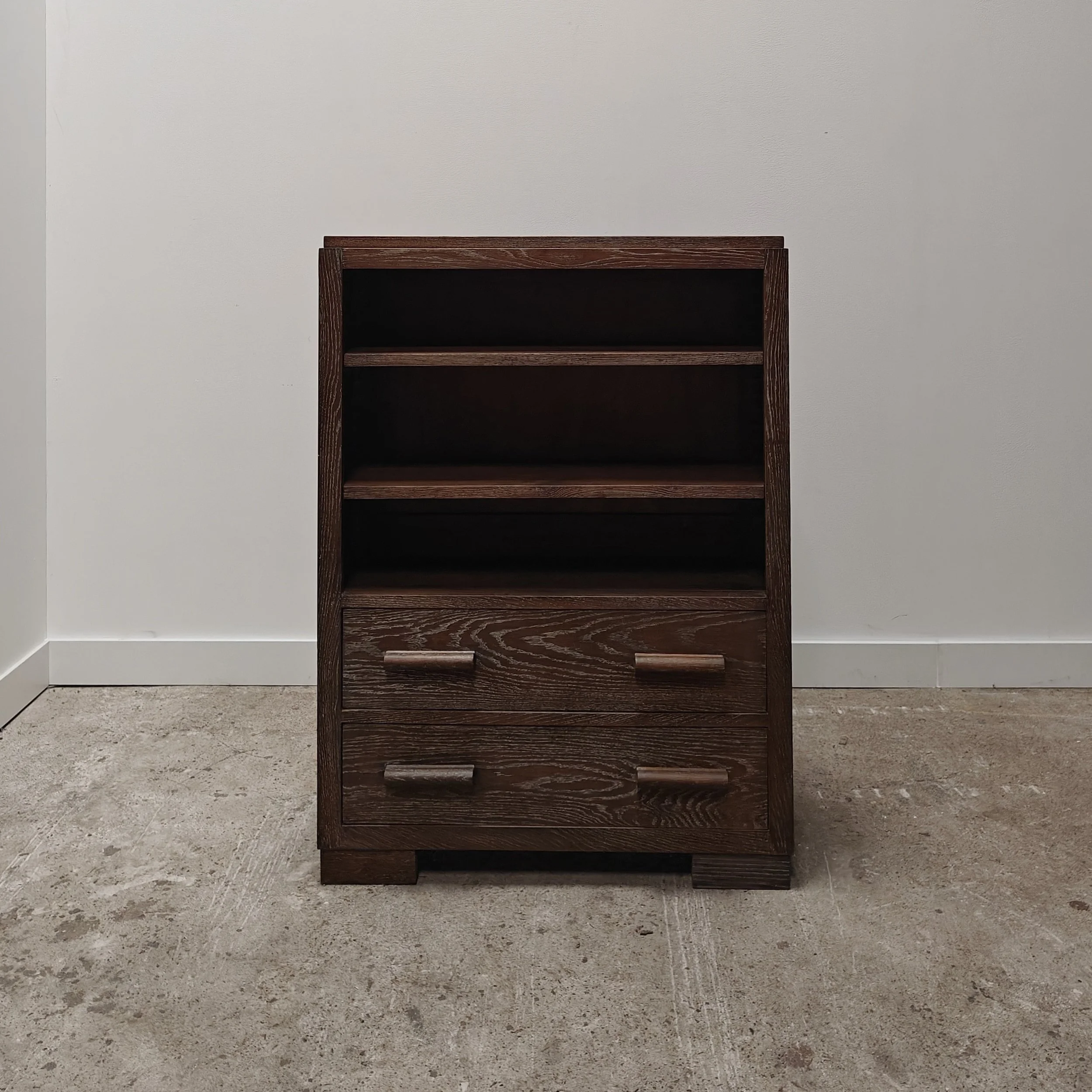 Art deco oak bookcase with drawers 17.jpg