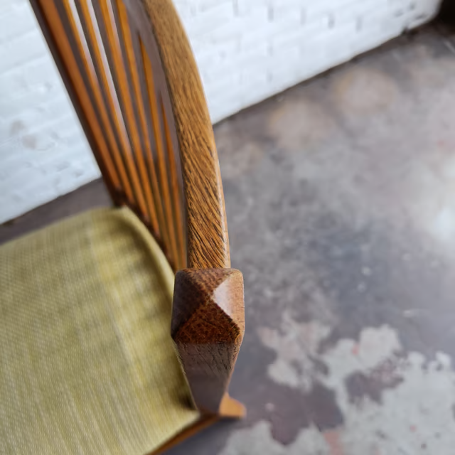 Bas van Pelt easy chair 1940's, top frame view