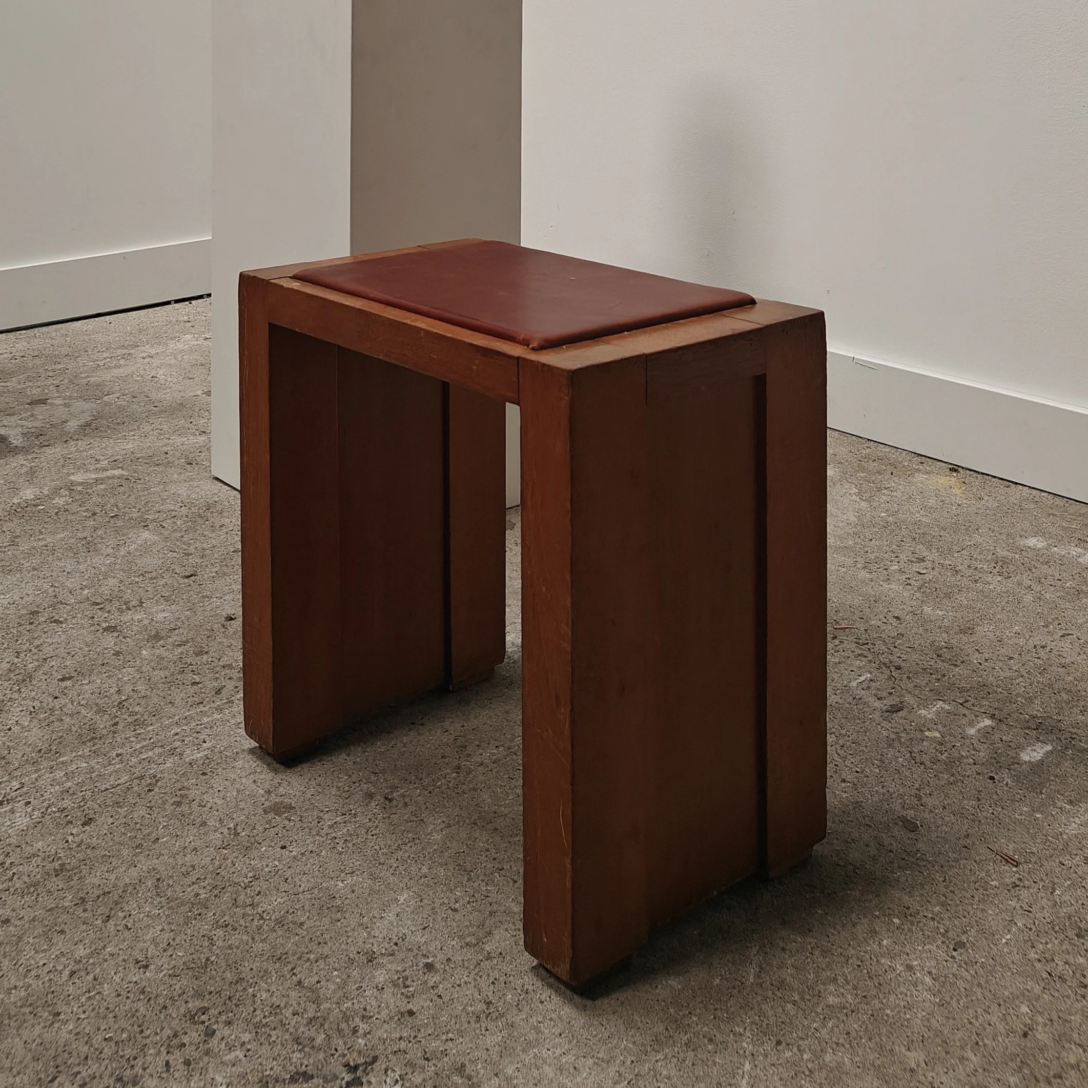 Art Deco stool with leather seat 3.jpg