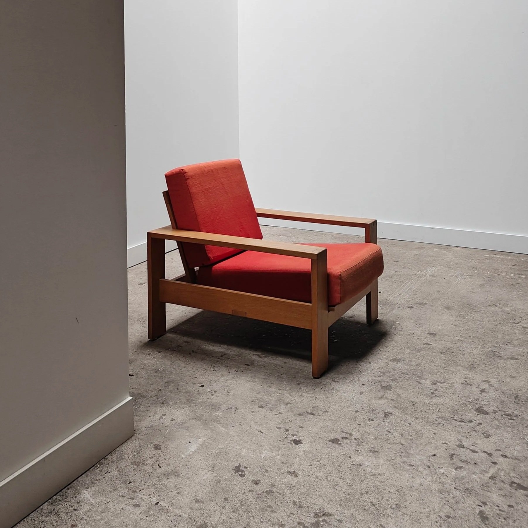 Modernist Dutch armchair from the 1960s