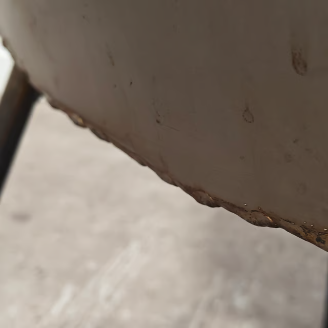 Prototype metal and cognac leather chair By Albert Geertjes 5.png